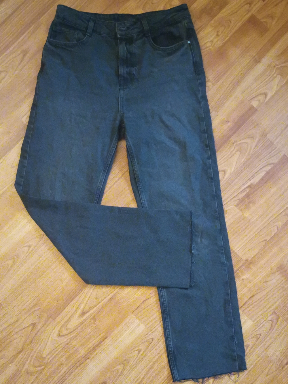 Zara Men's Black Slim Straight Jeans